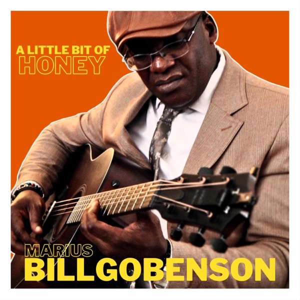 Official single cover for "A Little Bit of Honey" which sees Marius Billgobenson sitting playing his guitar.