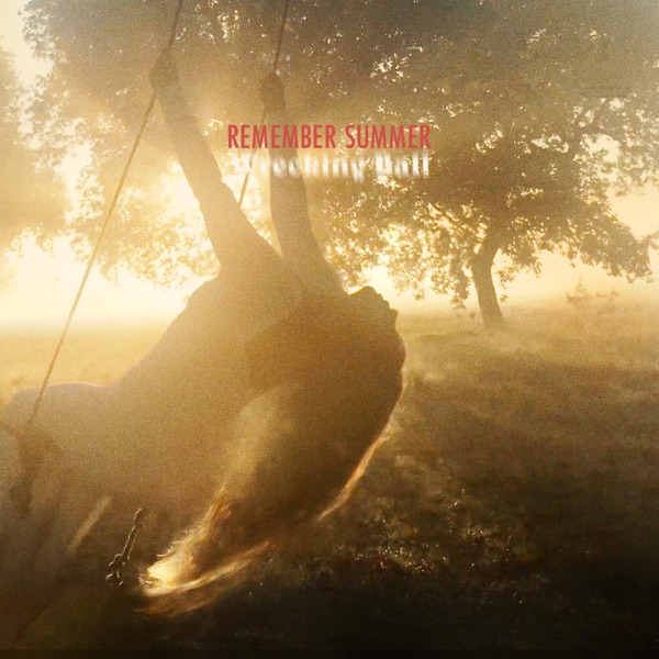 Official single cover artwork for Remember Summer's "Wrecking Ball" originally by Miley Cyrus, which sees Angelina Dove swinging on a swing with sunlight streaming through behind her.