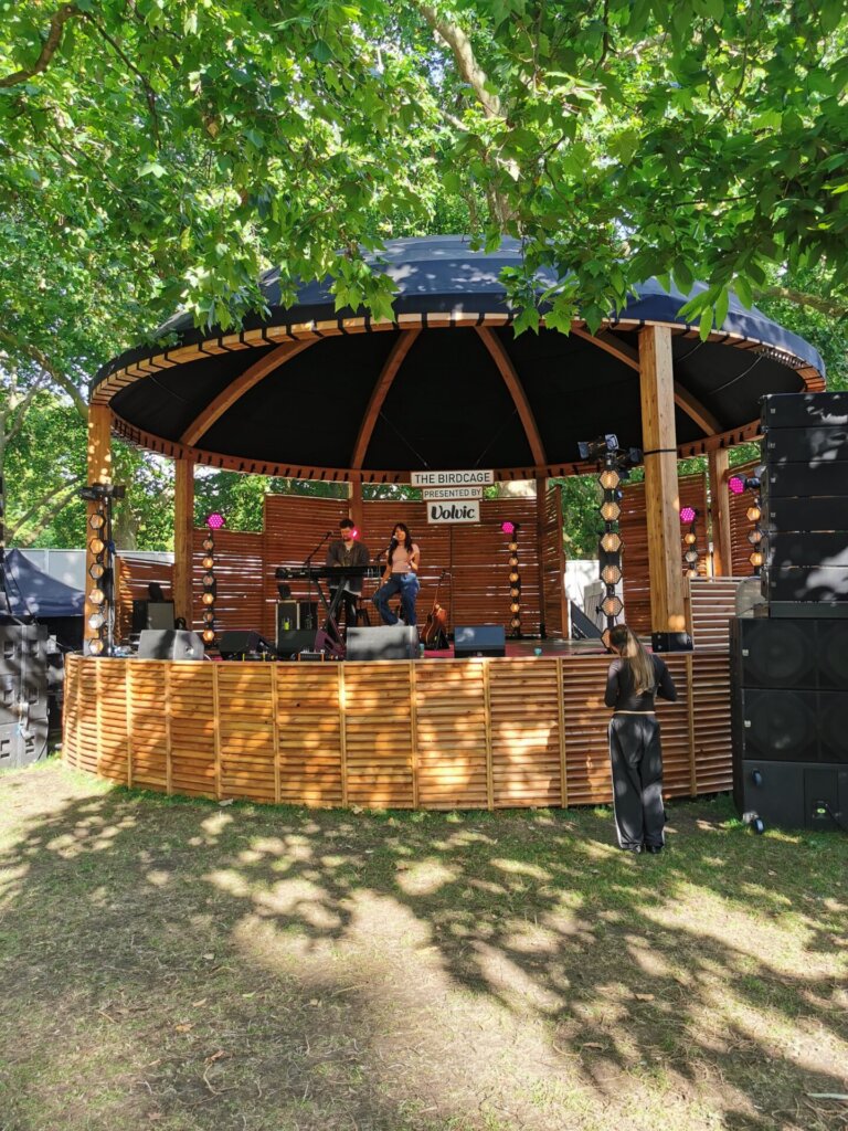 The Birdcage Stage at BST Hyde Park.